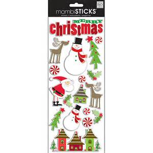 merry christmas stickers