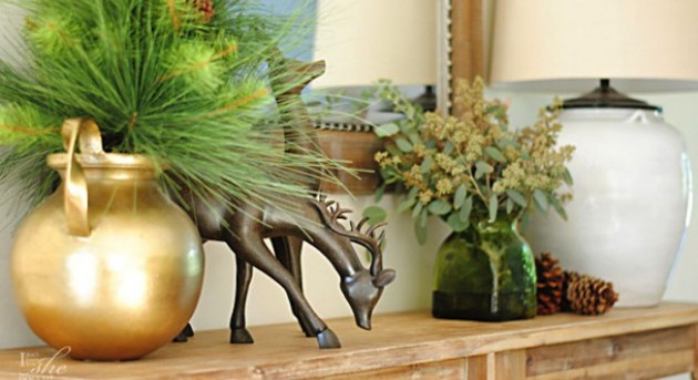 greenery throughout the house