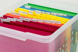 storage tote for papers