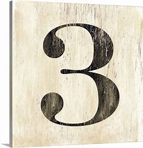 number 3