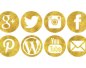 sparkle social icons