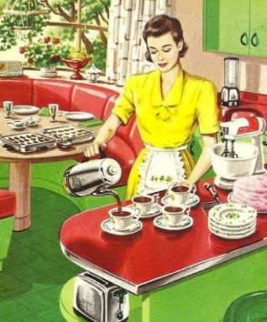 grab a cup and a seat