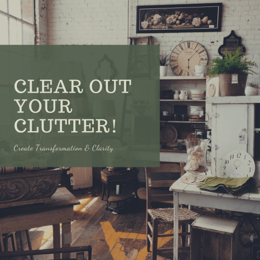 Clear out our Clutter! yard sale blog image