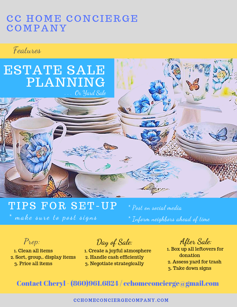 Setting Up an Estate Sale 052019