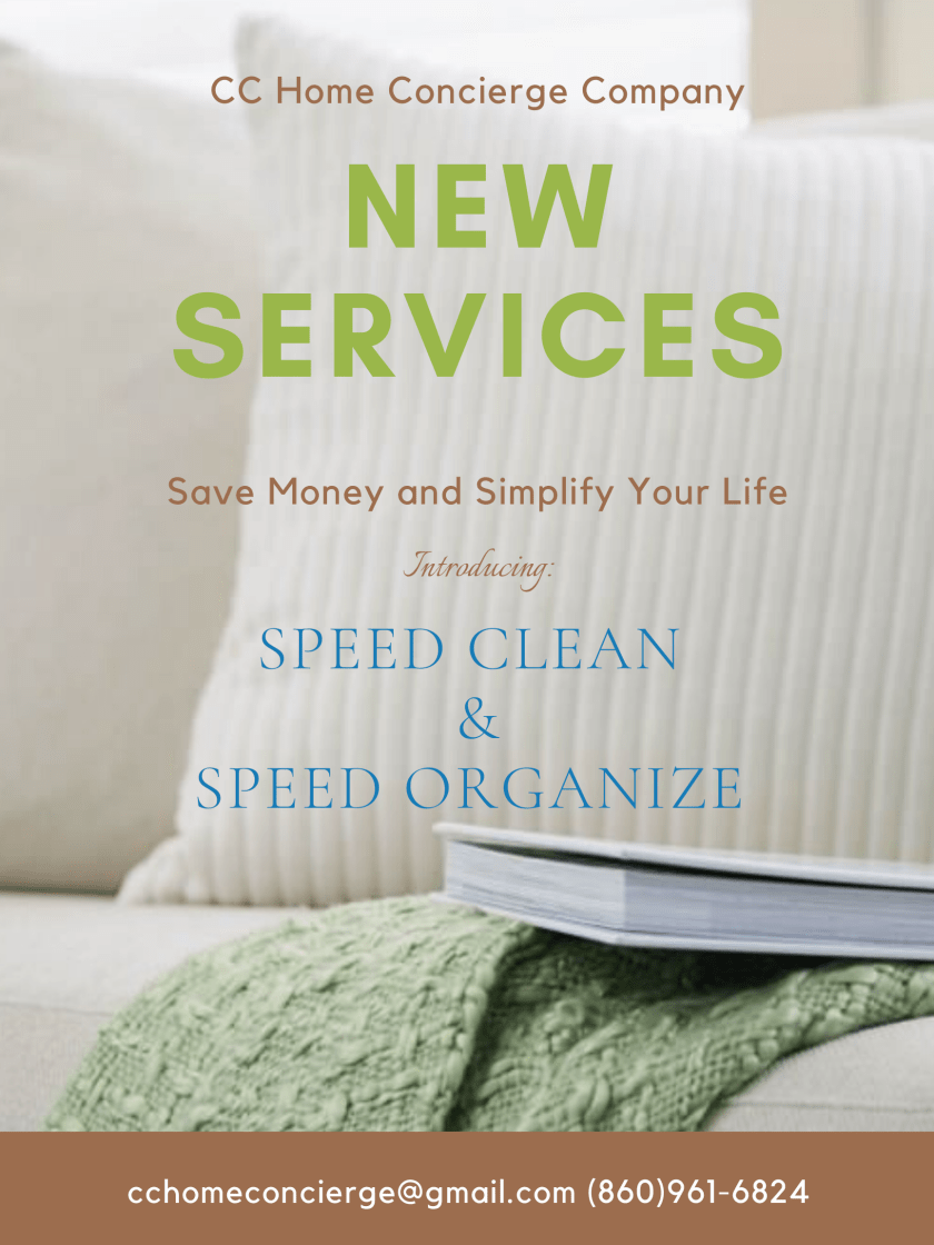 Speed Clean and Speed Organize Flyer